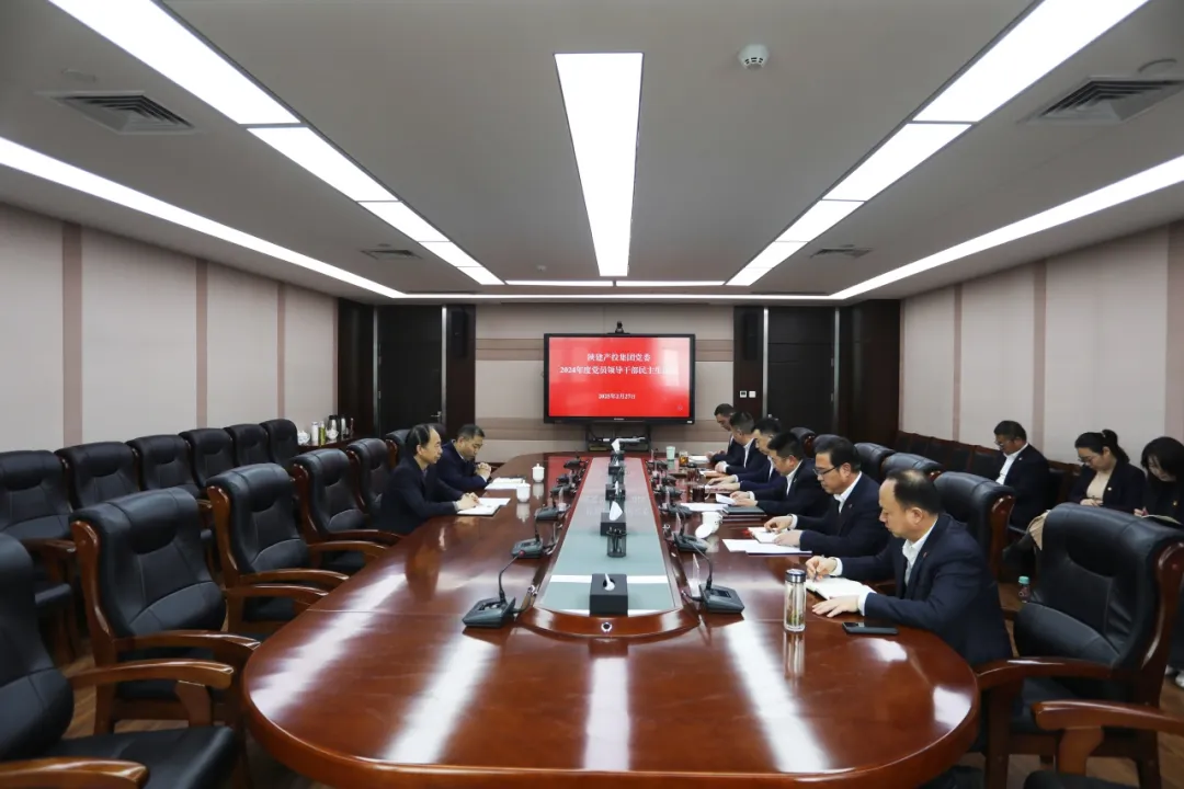 陜建產(chǎn)投集團(tuán)黨委召開2024年度黨員領(lǐng)導(dǎo)干部民主生活會(huì)